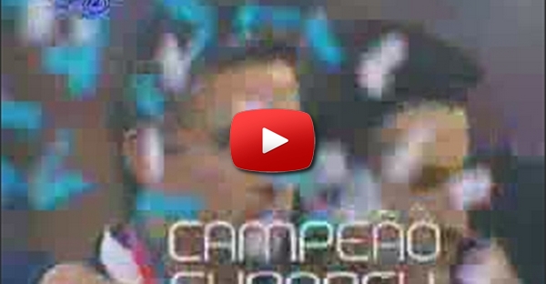 2004 FESTA FINAL CAPITAO LEVANTA A TACA DOS CAMPEOES EUROPEUS
